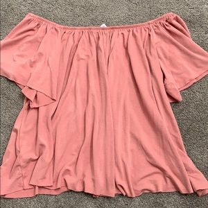 Off the shoulder shirt